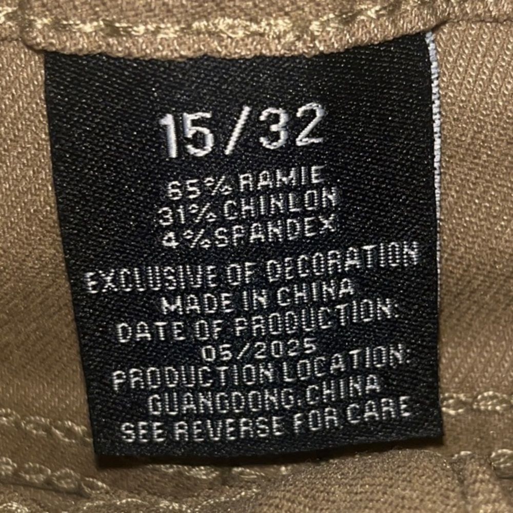 Y2K Bootcut High Stretch Bootcut Khaki Pants, Pastel Brand Sz 15/32, 31” Inseam - Picture 9 of 9